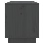 TV-Schrank aus massivem Kiefernholz, grau, 74 x 34 x 40 cm von vidaXL, TV-Möbel - Ref: Foro24-813841, Preis: 56,30 €, Rabatt: %