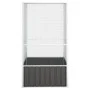 Anthracite galvanized steel bird cage 111x107x211.5 cm by vidaXL, Feet and bird cages - Ref: Foro24-171548, Price: 210,04 €, ...