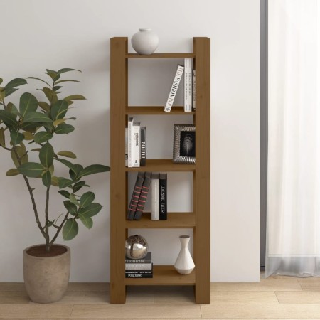 Honey brown wooden shelf/space divider 60x35x160 cm by vidaXL, Bookcases and shelves - Ref: Foro24-813892, Price: 59,96 €, Di...