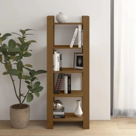 Honey brown wooden shelf/space divider 60x35x160 cm by vidaXL, Bookcases and shelves - Ref: Foro24-813892, Price: 59,41 €, Di...