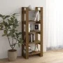 Honey brown wooden shelf/space divider 60x35x160 cm by vidaXL, Bookcases and shelves - Ref: Foro24-813892, Price: 59,41 €, Di...