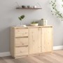 Sideboard aus massivem Kiefernholz, 111 x 34 x 75 cm von vidaXL, Sideboards - Ref: Foro24-813804, Preis: 143,75 €, Rabatt: %