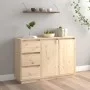Sideboard aus massivem Kiefernholz, 111 x 34 x 75 cm von vidaXL, Sideboards - Ref: Foro24-813804, Preis: 141,55 €, Rabatt: %
