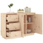 Sideboard aus massivem Kiefernholz, 111 x 34 x 75 cm von vidaXL, Sideboards - Ref: Foro24-813804, Preis: 143,75 €, Rabatt: %