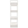 Shelf / room divider made of white pine wood 80x35x125 cm by vidaXL, Bookcases and shelves - Ref: Foro24-813905, Price: 59,64...