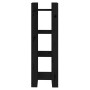 Shelf / space divider made of black pine wood 41x35x125 cm by vidaXL, Bookcases and shelves - Ref: Foro24-813868, Price: 45,1...