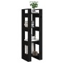 Shelf / space divider made of black pine wood 41x35x125 cm by vidaXL, Bookcases and shelves - Ref: Foro24-813868, Price: 45,1...