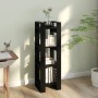 Shelf / space divider made of black pine wood 41x35x125 cm by vidaXL, Bookcases and shelves - Ref: Foro24-813868, Price: 45,1...