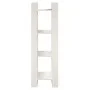 Estantería/divisor de espacios madera pino blanco 41x35x125 cm de vidaXL, Librerías y estanterías - Ref: Foro24-813865, Preci...