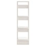White pine wood shelf/space divider 41x35x125 cm by vidaXL, Bookcases and shelves - Ref: Foro24-813865, Price: 47,06 €, Disco...