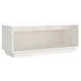 Massiver TV-Schrank aus weißem Kiefernholz, 90 x 35 x 35 cm von vidaXL, TV-Möbel - Ref: Foro24-813830, Preis: 43,43 €, Rabatt: %