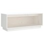 Massiver TV-Schrank aus weißem Kiefernholz, 90 x 35 x 35 cm von vidaXL, TV-Möbel - Ref: Foro24-813830, Preis: 43,90 €, Rabatt: %