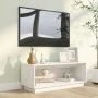 Massiver TV-Schrank aus weißem Kiefernholz, 90 x 35 x 35 cm von vidaXL, TV-Möbel - Ref: Foro24-813830, Preis: 43,43 €, Rabatt: %