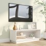 Massiver TV-Schrank aus weißem Kiefernholz, 90 x 35 x 35 cm von vidaXL, TV-Möbel - Ref: Foro24-813830, Preis: 43,90 €, Rabatt: %