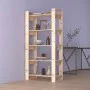 Massivholzregal/Raumteiler 80x35x160 cm von vidaXL, Bücherregale und Regale - Ref: Foro24-813909, Preis: 88,86 €, Rabatt: %