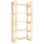 Massivholzregal/Raumteiler 80x35x160 cm von vidaXL, Bücherregale und Regale - Ref: Foro24-813909, Preis: 90,13 €, Rabatt: %
