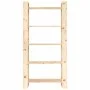 Estantería/divisor de espacios madera maciza 80x35x160 cm de vidaXL, Librerías y estanterías - Ref: Foro24-813909, Precio: 88...