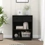 Solid black pine wood console table 60x34x75 cm by vidaXL, Sideboards - Ref: Foro24-813838, Price: 61,75 €, Discount: %