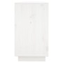 Aparador de madera maciza de pino blanco 111x34x60 cm by vidaXL, Sideboards - Ref: Foro24-813810, Price: 152,33 €, Discount: %