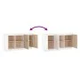 Massiver Kiefernholz-Sideboard 111x34x60 cm von vidaXL, Sideboards - Ref: Foro24-813810, Preis: 145,60 €, Rabatt: %