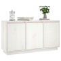 Aparador de madera maciza de pino blanco 111x34x60 cm by vidaXL, Sideboards - Ref: Foro24-813810, Price: 152,33 €, Discount: %