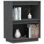 Solid gray pine wood console table 60x34x75 cm by vidaXL, Sideboards - Ref: Foro24-813821, Price: 56,97 €, Discount: %
