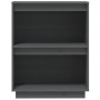 Solid gray pine wood console table 60x34x75 cm by vidaXL, Sideboards - Ref: Foro24-813821, Price: 56,97 €, Discount: %