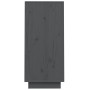 Solid gray pine wood console table 60x34x75 cm by vidaXL, Sideboards - Ref: Foro24-813821, Price: 56,97 €, Discount: %