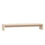Solid pine wood monitor stand 100x27x15 cm by vidaXL, TV Furniture - Ref: Foro24-813929, Price: 27,81 €, Discount: %
