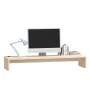 Monitorständer aus massivem Kiefernholz, 100 x 27 x 15 cm von vidaXL, TV-Möbel - Ref: Foro24-813929, Preis: 27,41 €, Rabatt: %