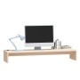 Monitorständer aus massivem Kiefernholz, 100 x 27 x 15 cm von vidaXL, TV-Möbel - Ref: Foro24-813929, Preis: 26,58 €, Rabatt: %