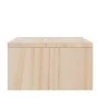 Solid pine wood monitor stand 100x27x15 cm by vidaXL, TV Furniture - Ref: Foro24-813929, Price: 27,81 €, Discount: %