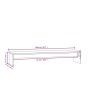 Soporte para monitor madera maciza de pino 100x27x15 cm de vidaXL, Muebles TV - Ref: Foro24-813929, Precio: 26,58 €, Descuent...