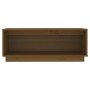 Honigbrauner TV-Schrank aus massivem Kiefernholz, 90 x 35 x 35 cm von vidaXL, TV-Möbel - Ref: Foro24-813832, Preis: 41,37 €, ...