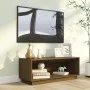 Honigbrauner TV-Schrank aus massivem Kiefernholz, 90 x 35 x 35 cm von vidaXL, TV-Möbel - Ref: Foro24-813832, Preis: 40,95 €, ...