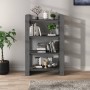 Regal/Raumteiler aus grauem Kiefernholz, 80 x 35 x 125 cm von vidaXL, Bücherregale und Regale - Ref: Foro24-813906, Preis: 70...