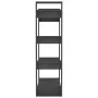 Gray pine wood shelf/space divider 80x35x125 cm by vidaXL, Bookcases and shelves - Ref: Foro24-813906, Price: 58,82 €, Discou...