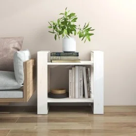 Shelf / room divider made of white pine wood 60x35x57 cm by vidaXL, Bookcases and shelves - Ref: Foro24-813875, Price: 38,27 ...