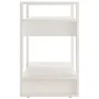 Shelf / room divider made of white pine wood 60x35x57 cm by vidaXL, Bookcases and shelves - Ref: Foro24-813875, Price: 38,27 ...