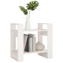 Regal/Raumteiler aus weißem Kiefernholz 60x35x57 cm von vidaXL, Bücherregale und Regale - Ref: Foro24-813875, Preis: 38,67 €,...