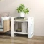 Shelf / room divider made of white pine wood 60x35x57 cm by vidaXL, Bookcases and shelves - Ref: Foro24-813875, Price: 38,27 ...