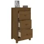Sideboards 2 Stück Massivholz Kiefer honigbraun 40x35x80 cm von vidaXL, Sideboards - Ref: Foro24-813746, Preis: 97,07 €, Raba...