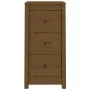 Sideboards 2 Stück Massivholz Kiefer honigbraun 40x35x80 cm von vidaXL, Sideboards - Ref: Foro24-813746, Preis: 97,07 €, Raba...