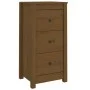 Sideboards 2 Stück Massivholz Kiefer honigbraun 40x35x80 cm von vidaXL, Sideboards - Ref: Foro24-813746, Preis: 97,07 €, Raba...