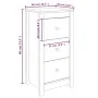 Sideboards 2 Stück Massivholz Kiefer honigbraun 40x35x80 cm von vidaXL, Sideboards - Ref: Foro24-813746, Preis: 97,07 €, Raba...
