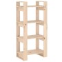 Estantería/divisor de espacios madera maciza 60x35x125 cm by vidaXL, Bookcases and shelves - Ref: Foro24-813884, Price: 42,39...
