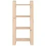 Massives Holzregal/Trennwand 60x35x125 cm von vidaXL, Bücherregale und Regale - Ref: Foro24-813884, Preis: 42,39 €, Rabatt: %