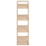 Estantería/divisor de espacios madera maciza 60x35x125 cm by vidaXL, Bookcases and shelves - Ref: Foro24-813884, Price: 42,39...