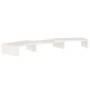 Soporte de monitor madera maciza de pino blanco 80x24x10,5 cm de vidaXL, Muebles TV - Ref: Foro24-813940, Precio: 33,38 €, De...