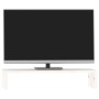 Solid white pine wood monitor stand 50x27x10 cm by vidaXL, Computer bases and risers - Ref: Foro24-813945, Price: 22,53 €, Di...